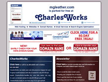 Tablet Screenshot of mgleather.com